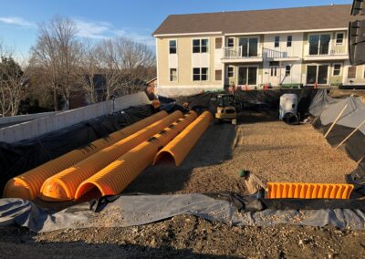drakes landing - drainage
